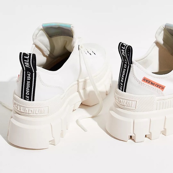 NEW Free People Revolt Lo Textile Sneakers In Star White US 10/EU 41 - Picture 3 of 12